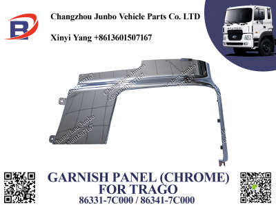 HD260 NEW GARNISH PANEL (CHROMED)