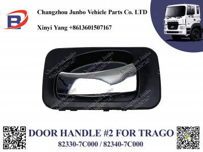 HD260 NEW DOOR HANDLE HALF CHROMED