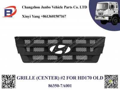 HD260 OLD GRILLE (CENTER,NO CHROME) 